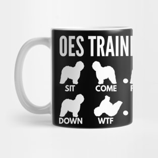 OES Training Old English Sheepdog Tricks Mug